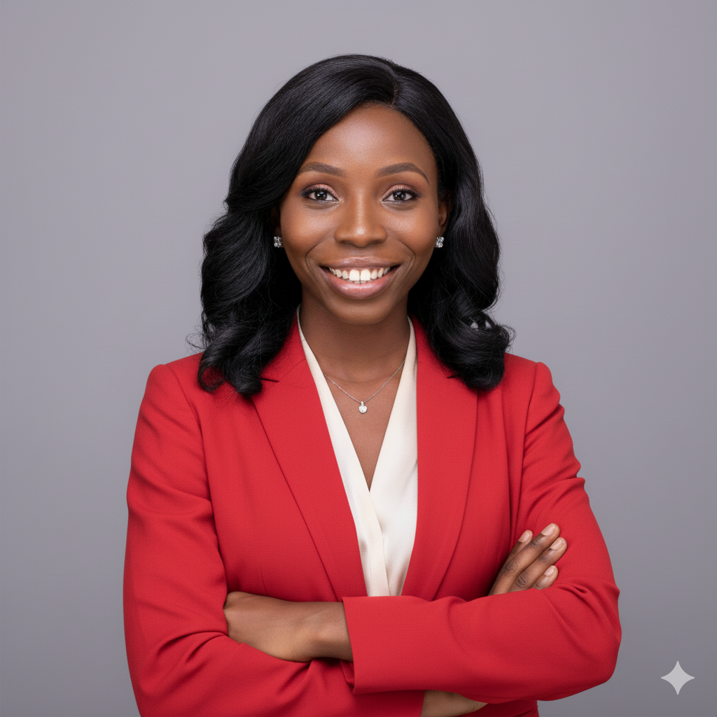 Portrait of Joan Eze, General Secretary